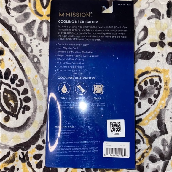 Black Mission Mask - Picture 3 of 3